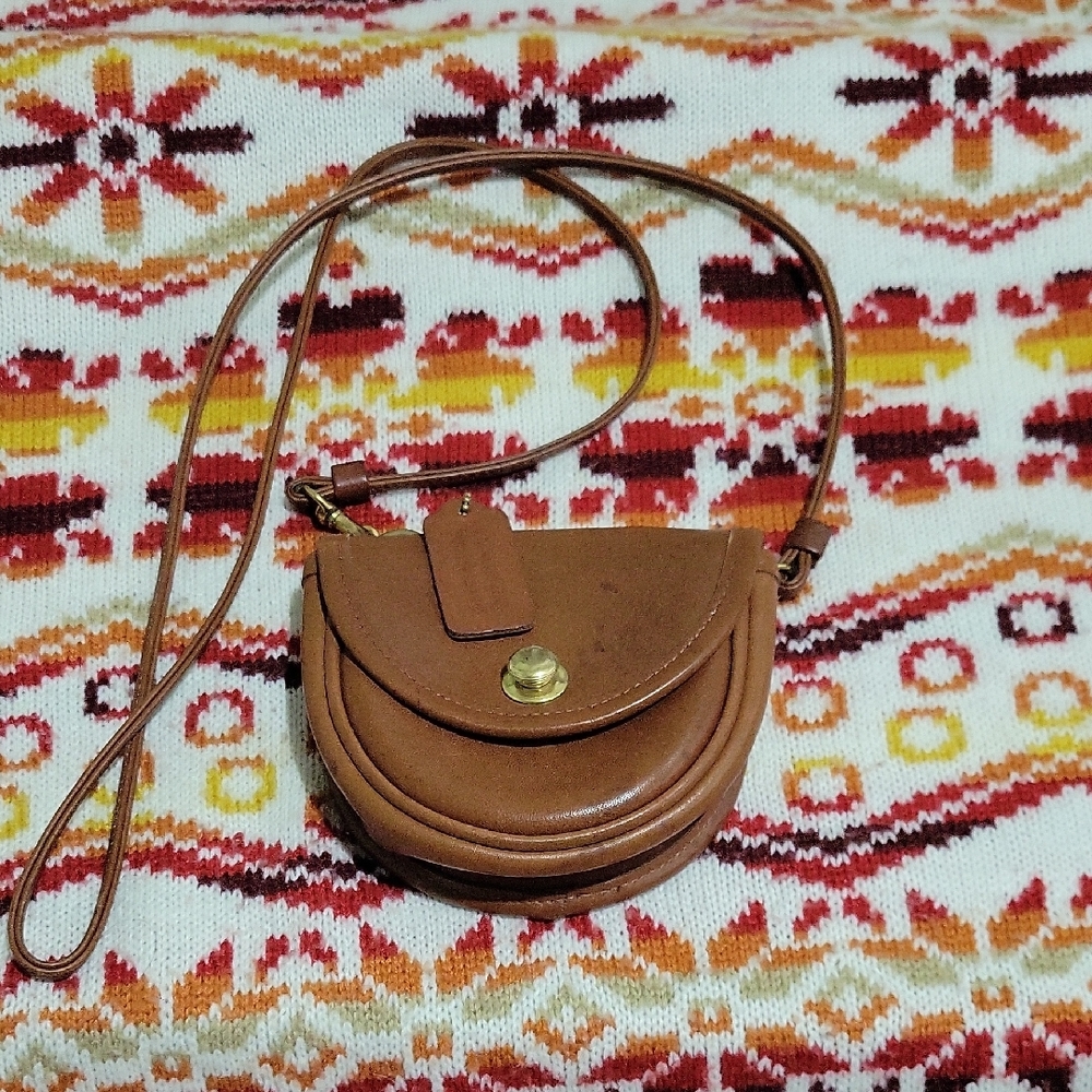 Coach British Tan Mini Belt Bag 9826